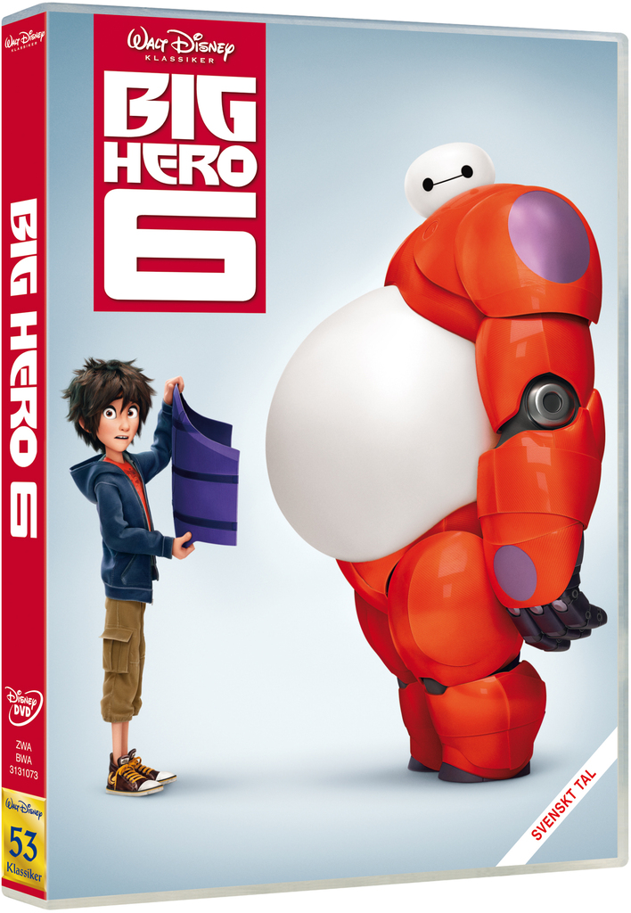 Big Hero 6 från Disney på DVD